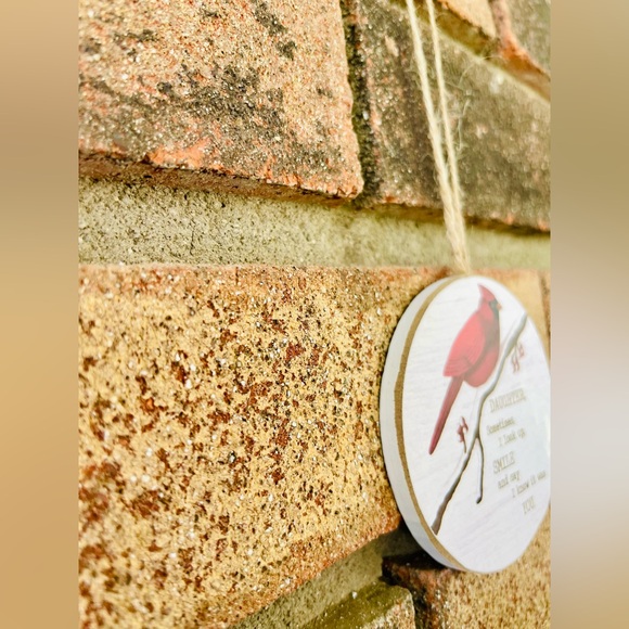 *Daughter Round Cardinal Ornament - Picture 6 of 12
